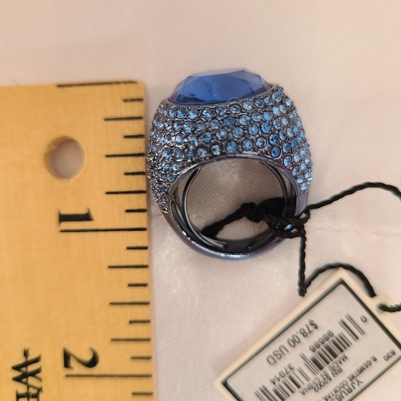 Juicy Couture Blue Cocktail Adjustable Ring NWT gift for her - Picture 6 of 8